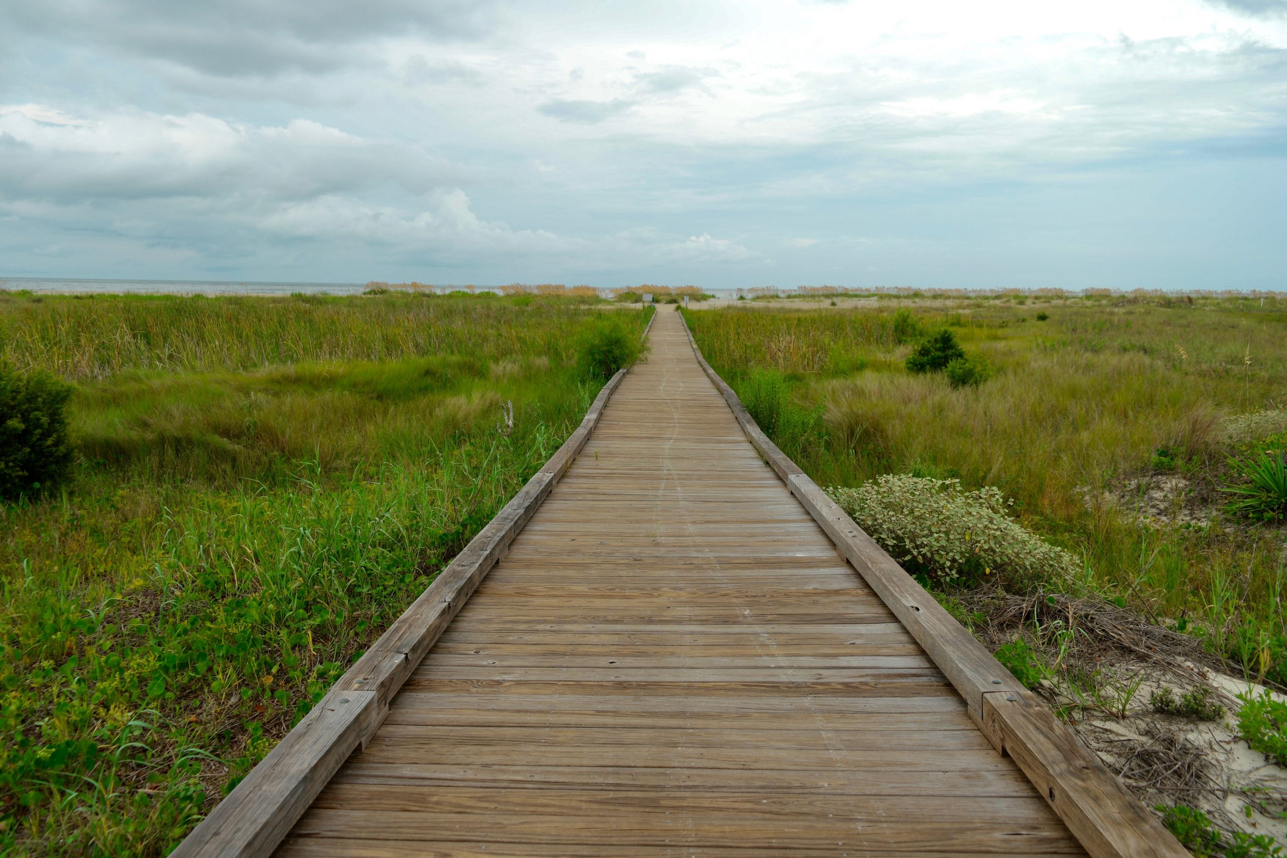 A boardwalk in Hilton Head, S.C.